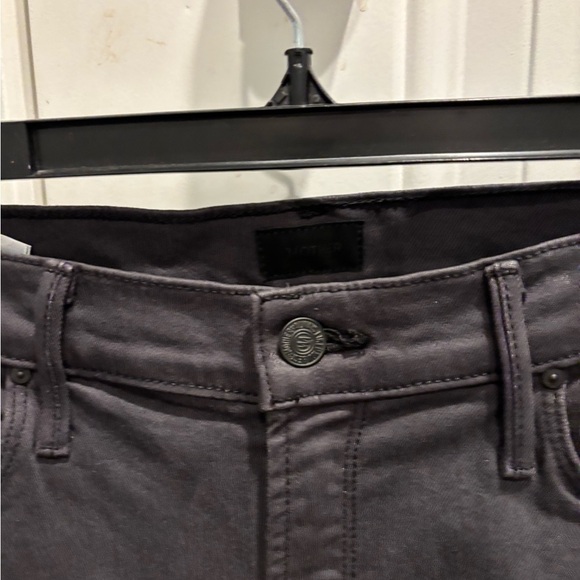 Mother The Tippy Top Runaway Heel Jeans in Faded Black sz 32 - Picture 5 of 7